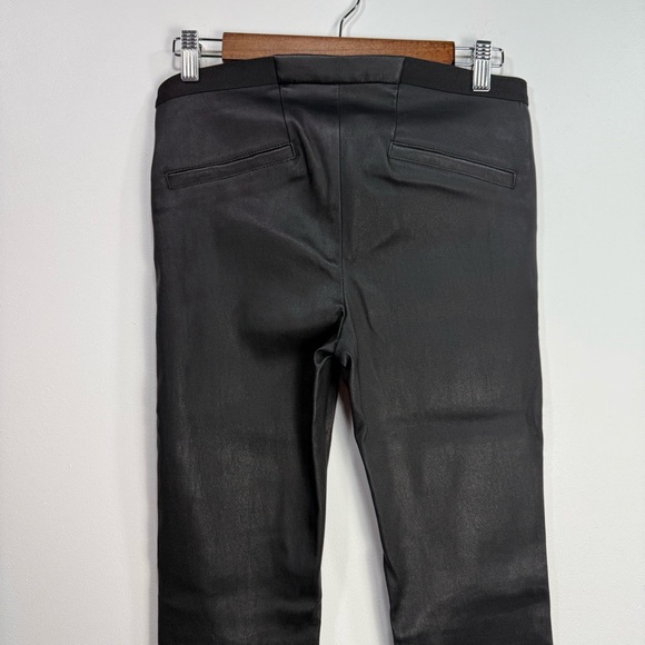 Helmut Lang Black Leather Leggings - Picture 7 of 12
